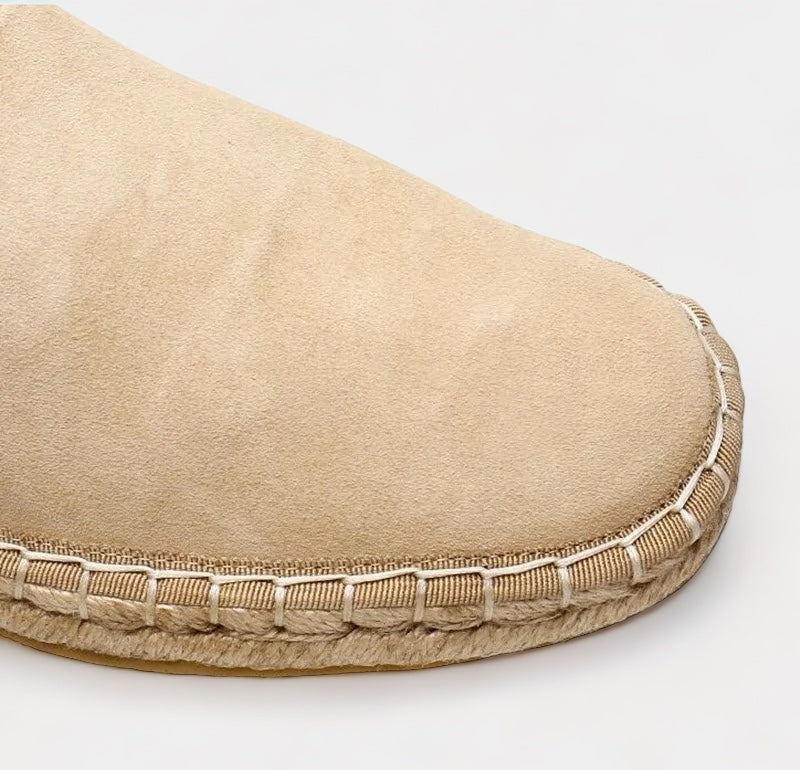 Carl - Espadrilles mit geflochtener Sohle und Wildleder-Obermaterial