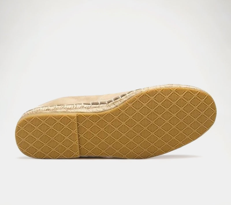 Carl - Espadrilles mit geflochtener Sohle und Wildleder-Obermaterial