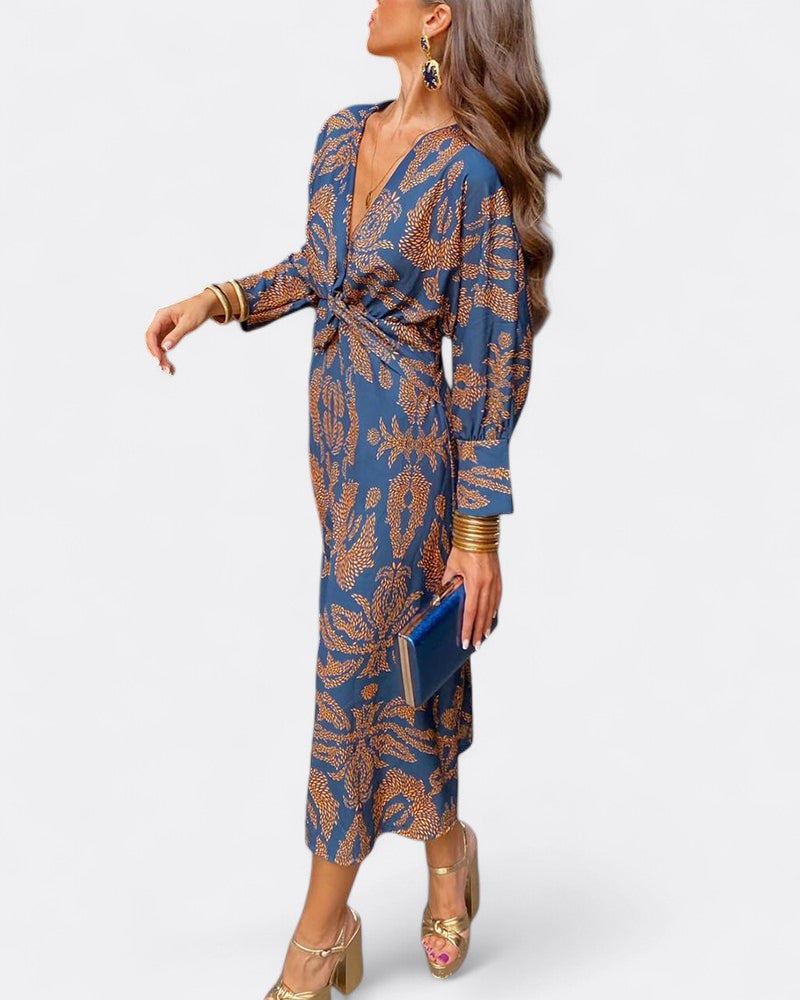 Clarissa | Damen Nachhaltig Elegant Kleid | Midi