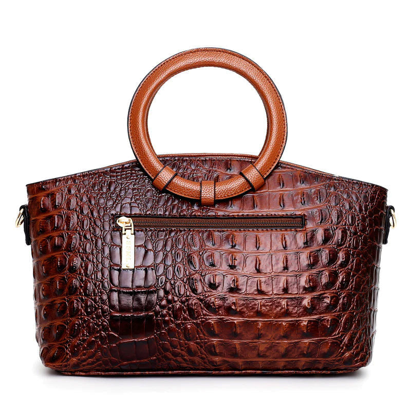 Damen Baguette Handtasche Mit Rundhenkel | Vintage