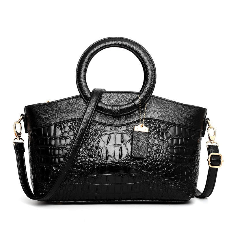 Damen Baguette Handtasche Mit Rundhenkel | Vintage