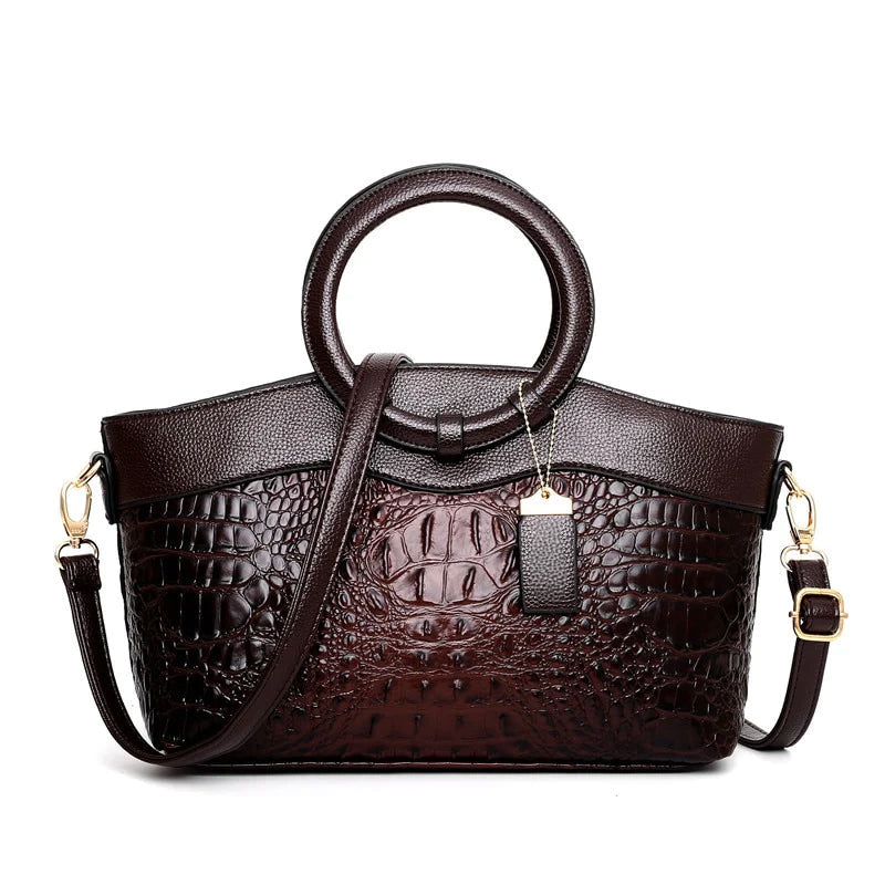 Damen Baguette Handtasche Mit Rundhenkel | Vintage