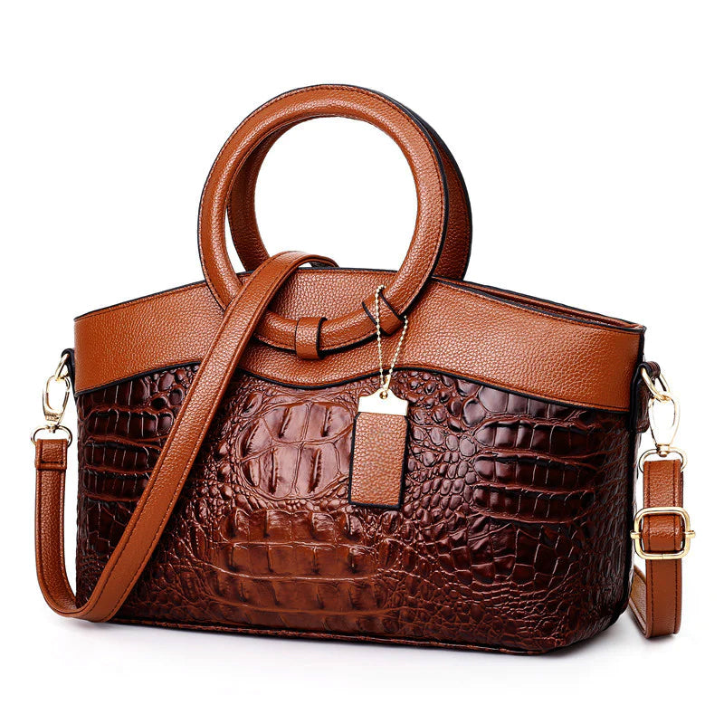 Damen Baguette Handtasche Mit Rundhenkel | Vintage
