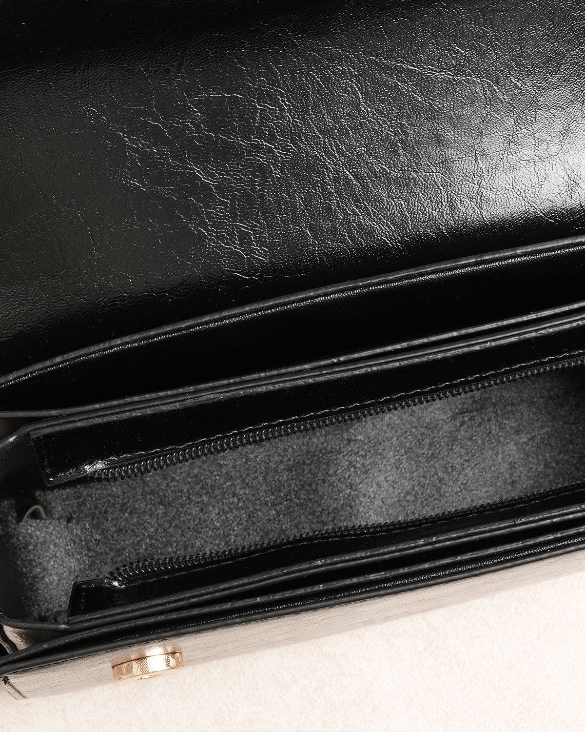 Damen Baguette Handtasche Mit Schnalle | Klein