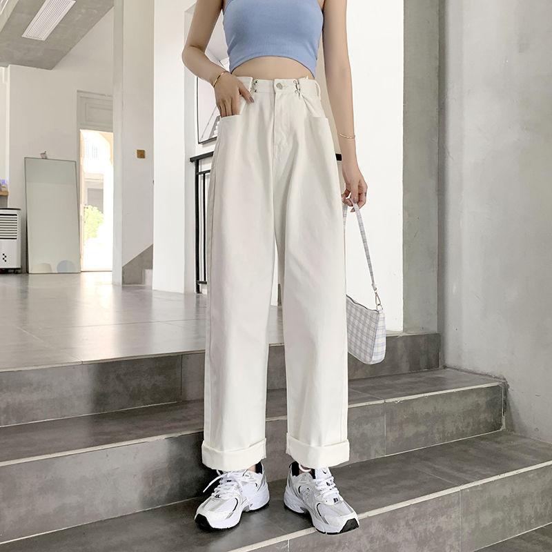 Damen Barrel Jeans Mit Weitem Schnitt Und Hoher Taille | Baggy