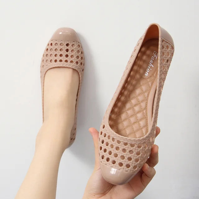 Damen Dirndl Ballerinas Mit Muster | Oktoberfest