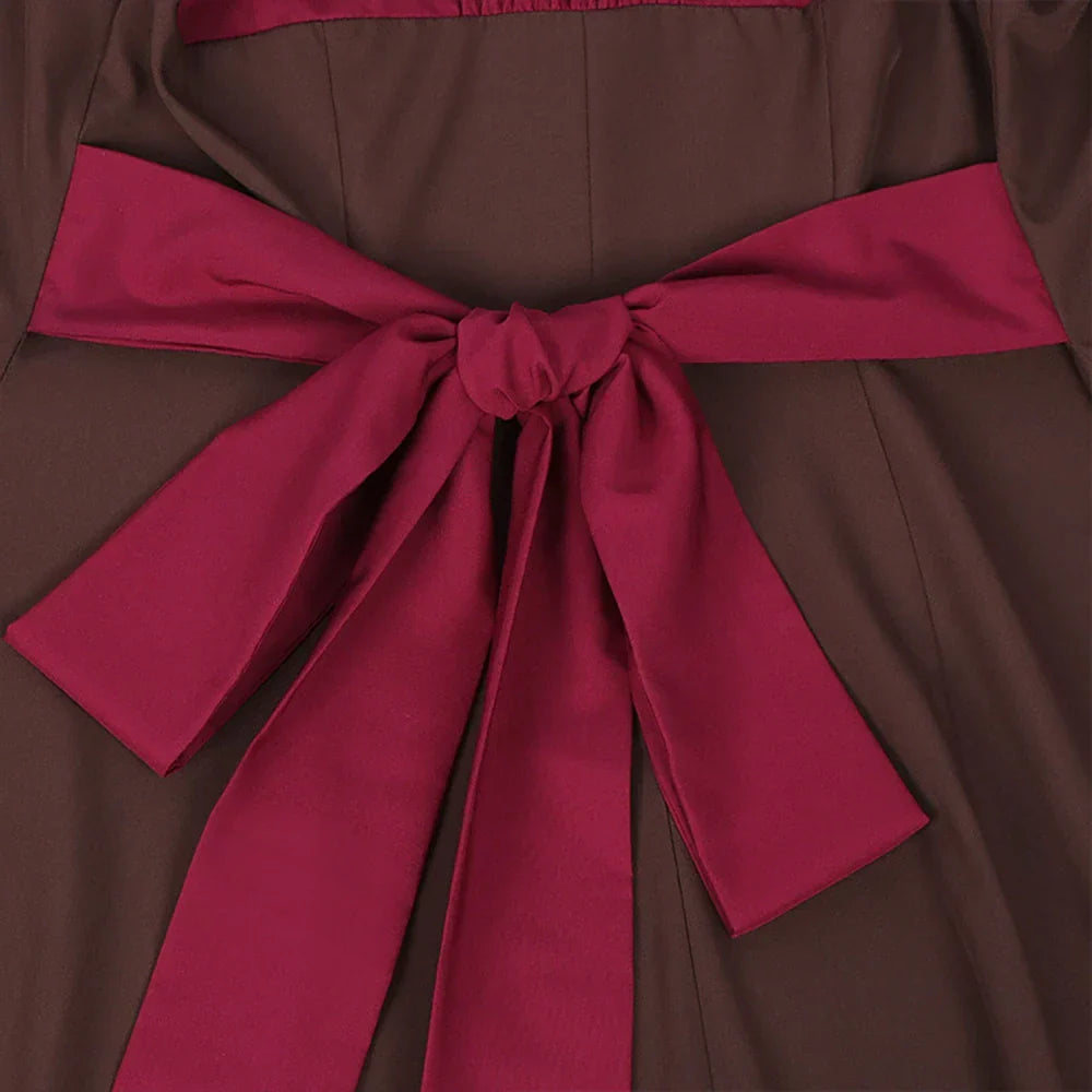 Damen Dirndl Kleid Langarm | Oktoberfest