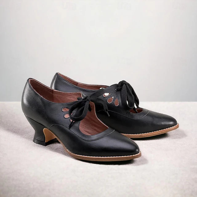 Damen Dirndl Schuhe Mit Blockabsatz | Oktoberfest