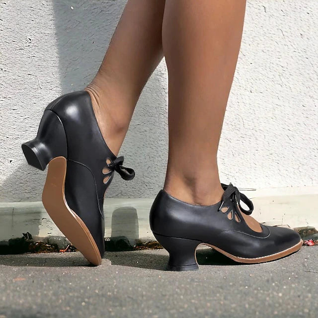 Damen Dirndl Schuhe Mit Blockabsatz | Oktoberfest