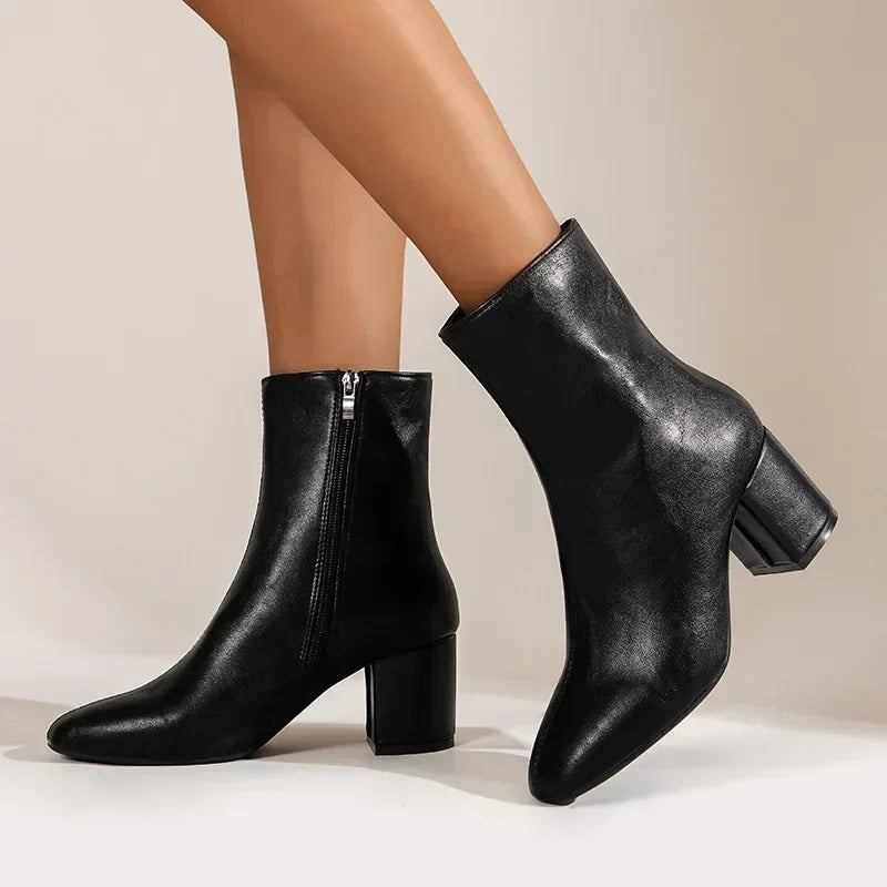 Damen Dirndl Schuhe Oktoberfest | Blockabsatz