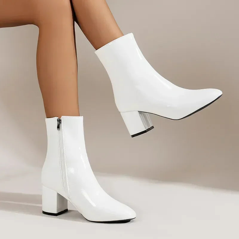 Damen Dirndl Schuhe Oktoberfest | Blockabsatz