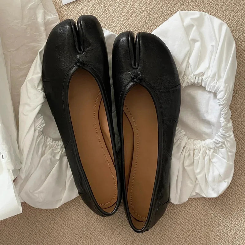 Damen Dirndl Schuhe Oktoberfest Mit Geteilter Spitze | Klassisch