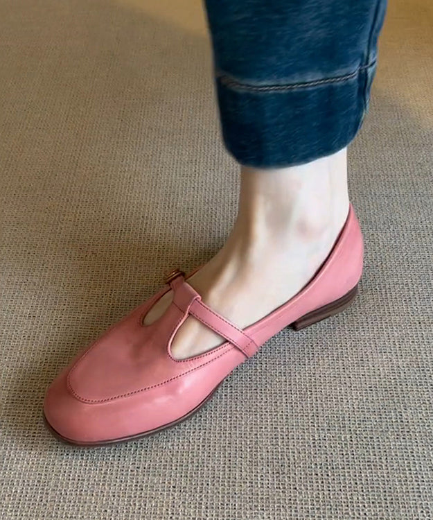 Damen Dirndl Schuhe Rosa Mit Schnallenriemen | Oktoberfest