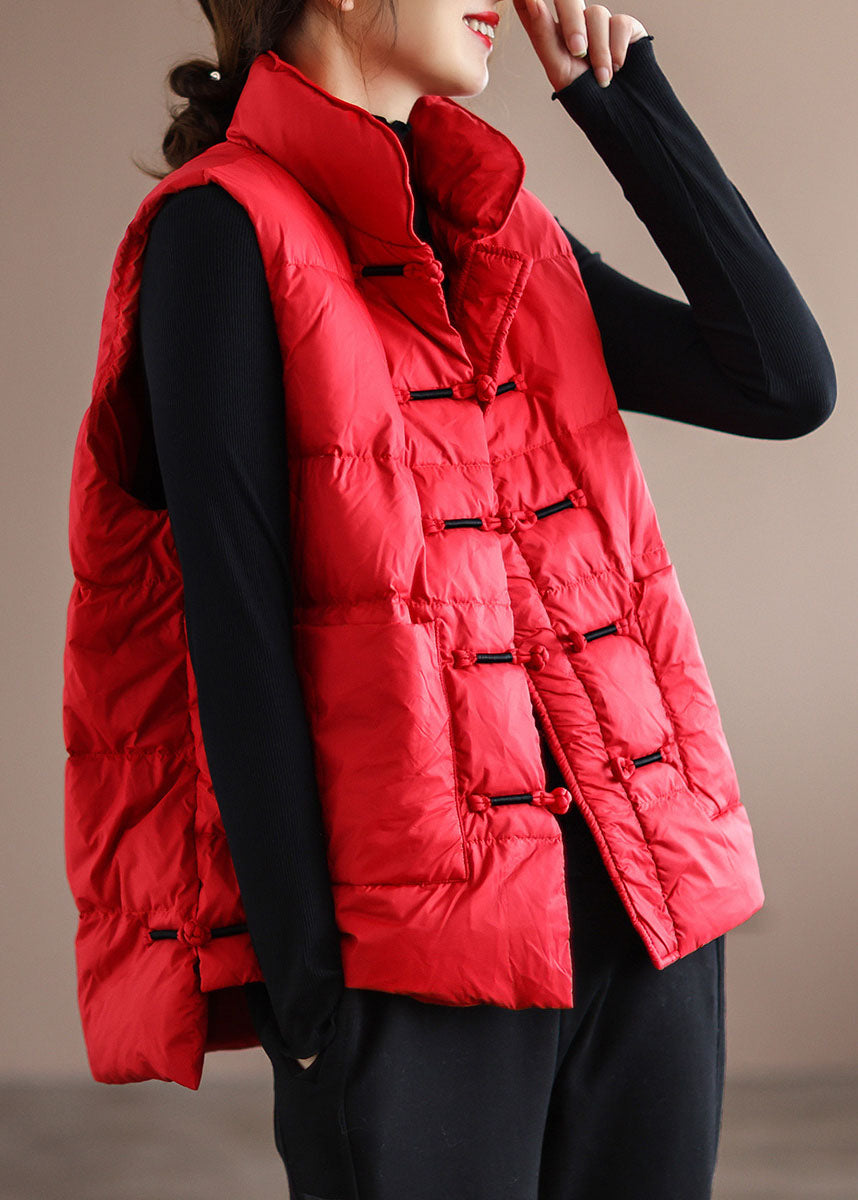 Damen Gilet Mit Stehkragen Und Knopfleiste | Winter
