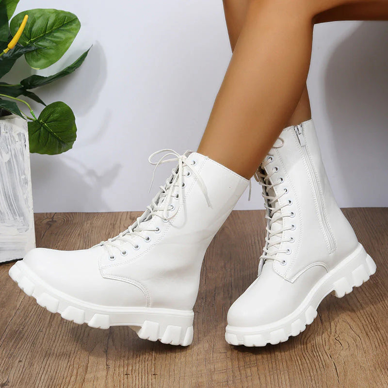 Damen Hohe Oktoberfest Dirndl Schuhe | Plateau