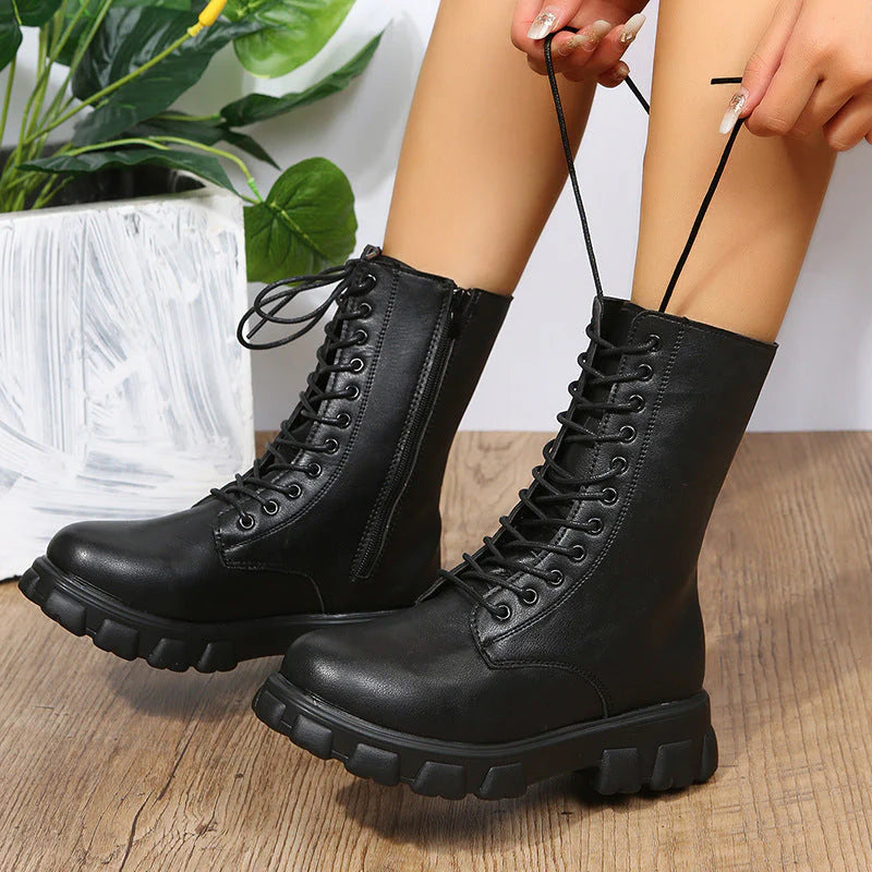 Damen Hohe Oktoberfest Dirndl Schuhe | Plateau