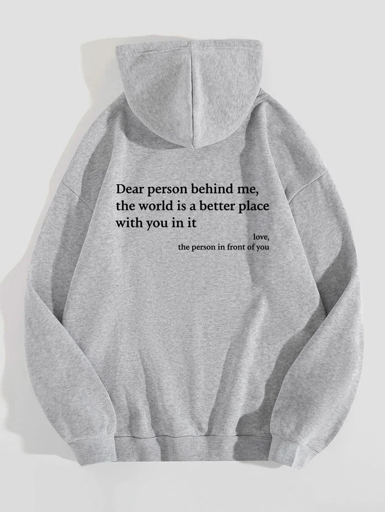 Damen Hoodie Mit Print & Oversize | Lang