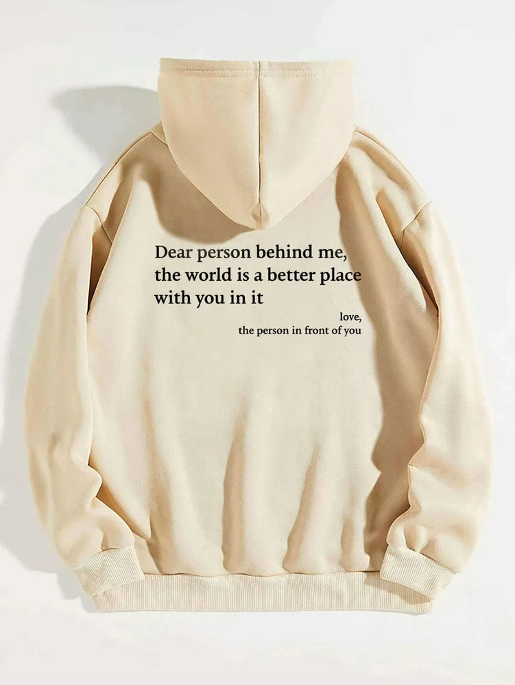 Damen Hoodie Mit Print & Oversize | Lang