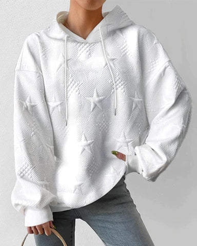 Damen Hoodie Mit Struktur & Oversize | Lang