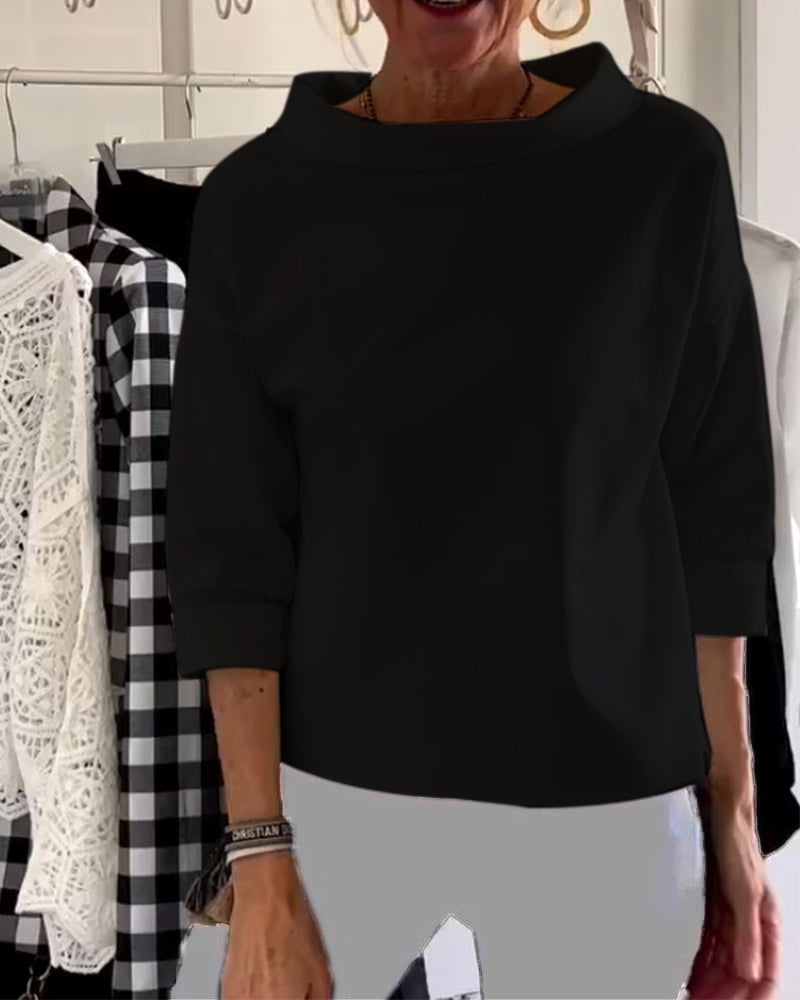 Damen Langarmshirt Elegant | Locker