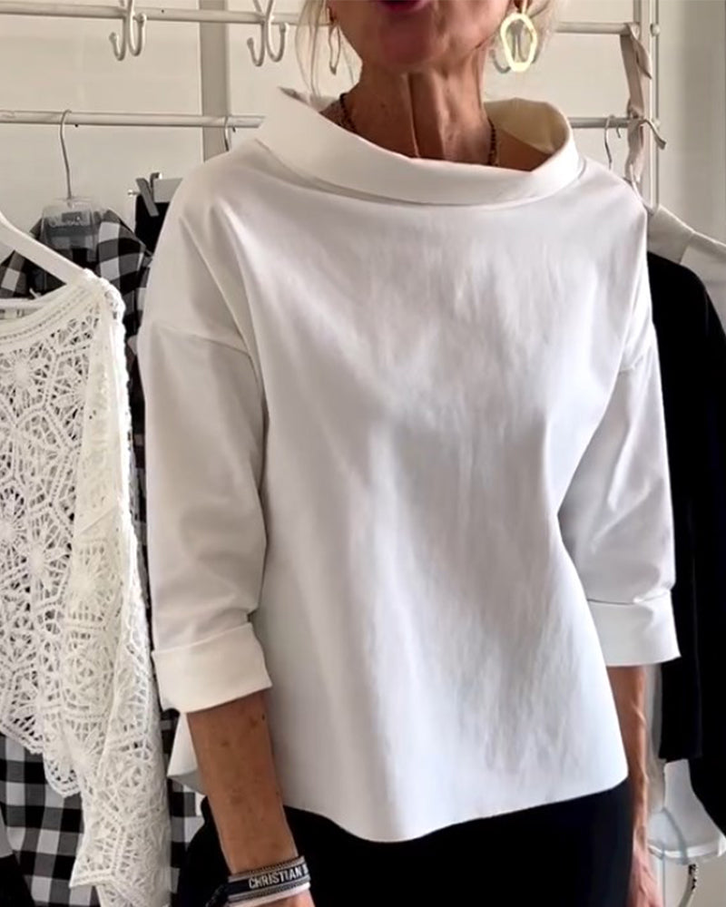 Damen Langarmshirt Elegant | Locker