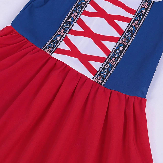 Damen Oktoberfest Dirndl Mit Schürze | Klassisch