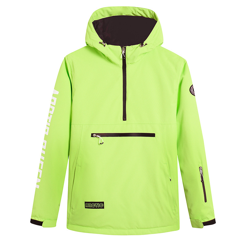 Damen Ski Jacke Mit Kapuze Und Reißverschluss Tasche | Winter
