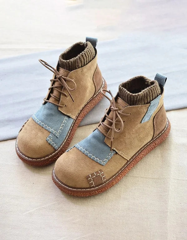 Damen Stiefeletten Mit Schnürung | Bequem