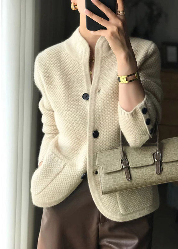 Damen Strickjacke Mit Knöpfen & Feiner Struktur | Klassisch