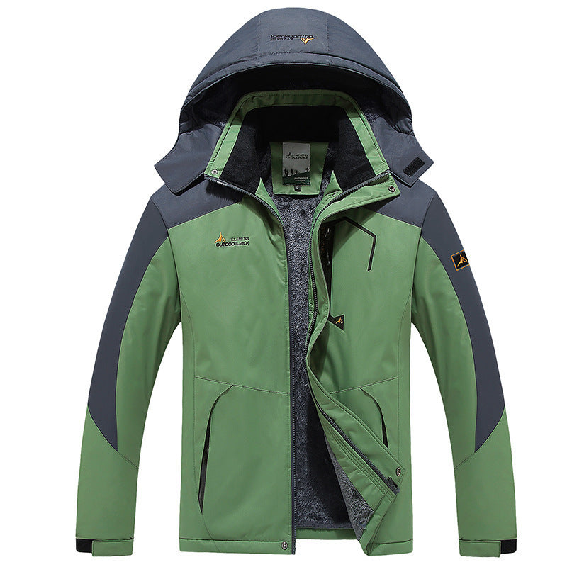 Damen Winter Skijacke Mit Kapuze | Zweifarbig