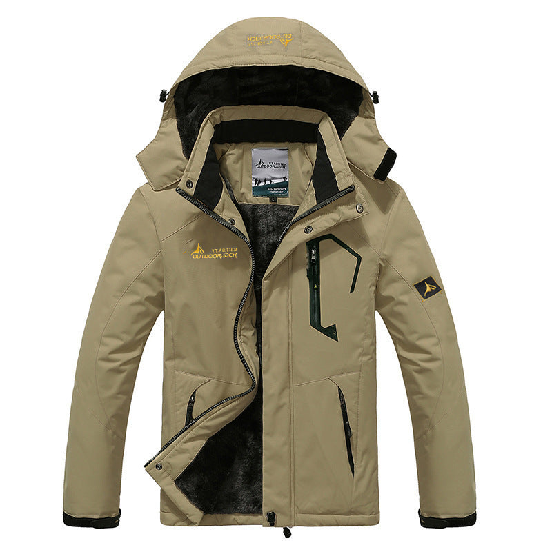 Damen Winter Skijacke Mit Kapuze | Zweifarbig