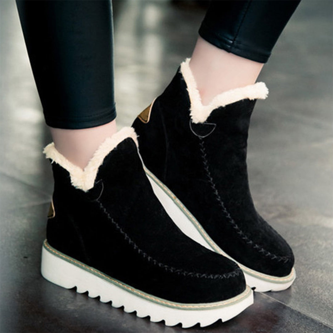 Damen Winterschuhe Mit Plateau Und Futter | Winter