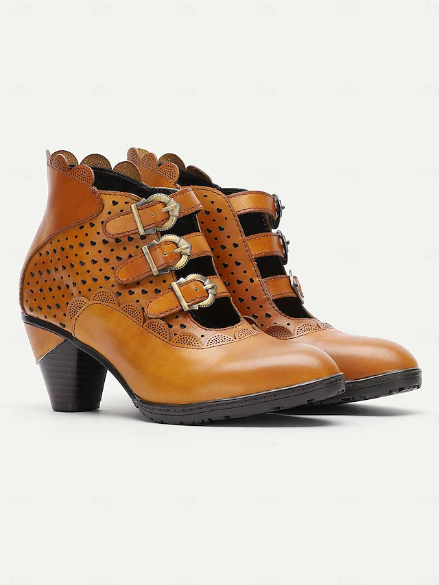 Dirndl Schuhe Damen Mit Absatz Und Schnallen | Oktoberfest