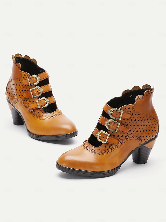 Dirndl Schuhe Damen Mit Absatz Und Schnallen | Oktoberfest