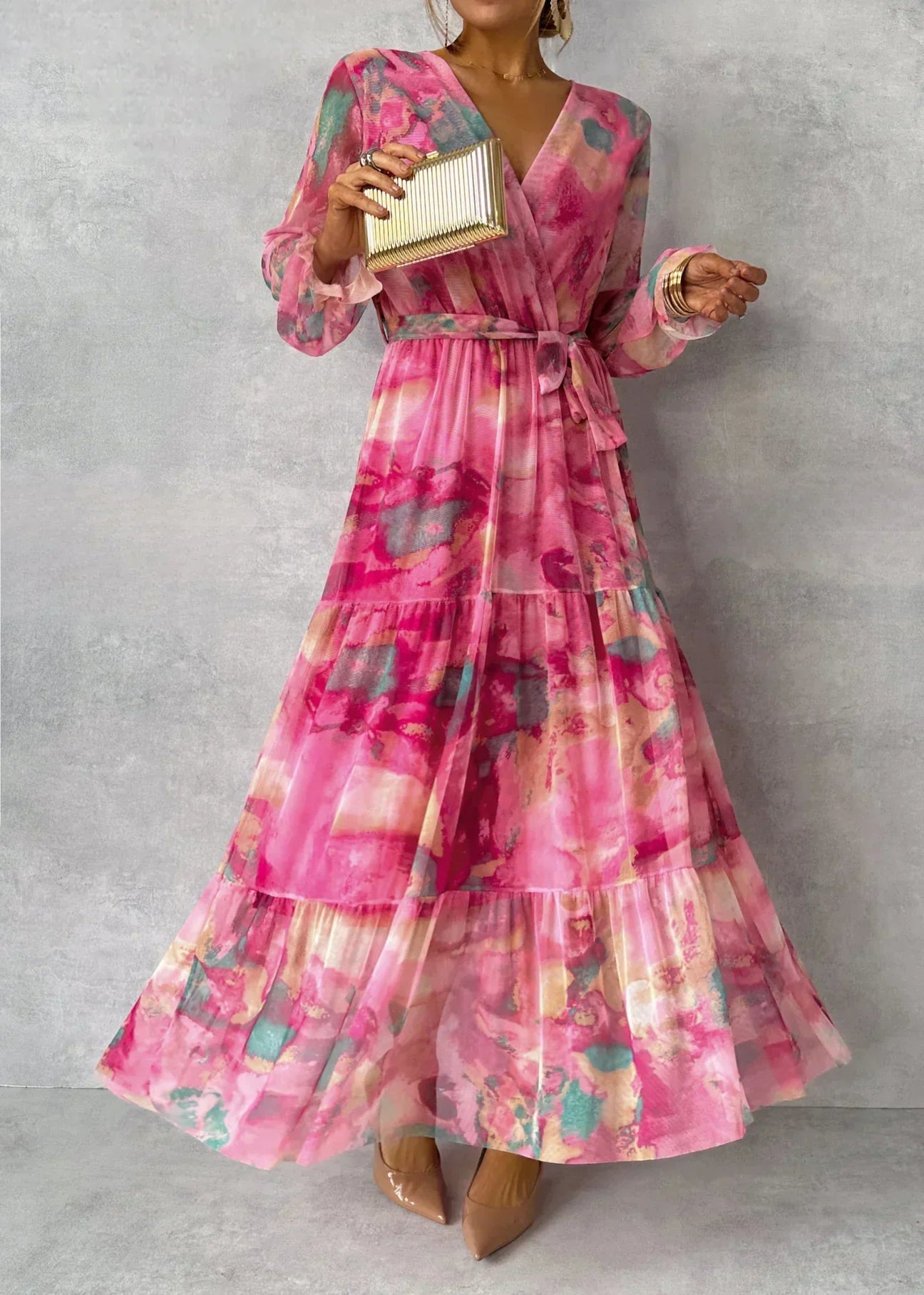 Elin | Damen Modern Lässig Sommerkleid | Sommer