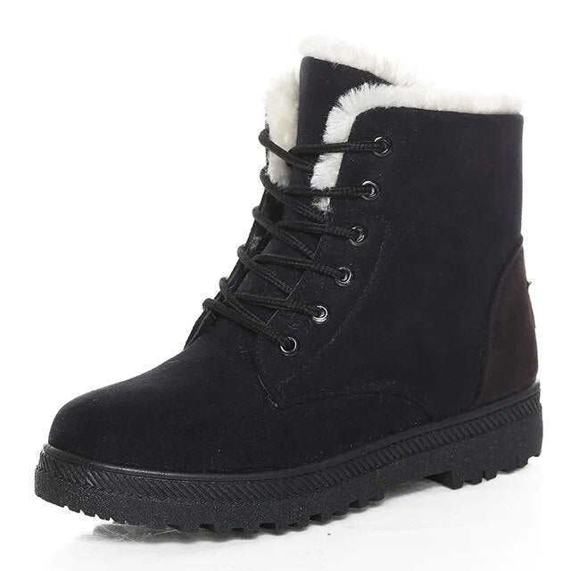Gefütterte Damen Schneestiefel Wander | Winter