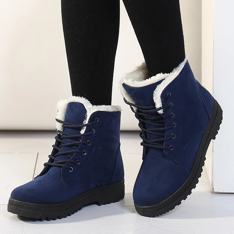 Gefütterte Damen Schneestiefel Wander | Winter