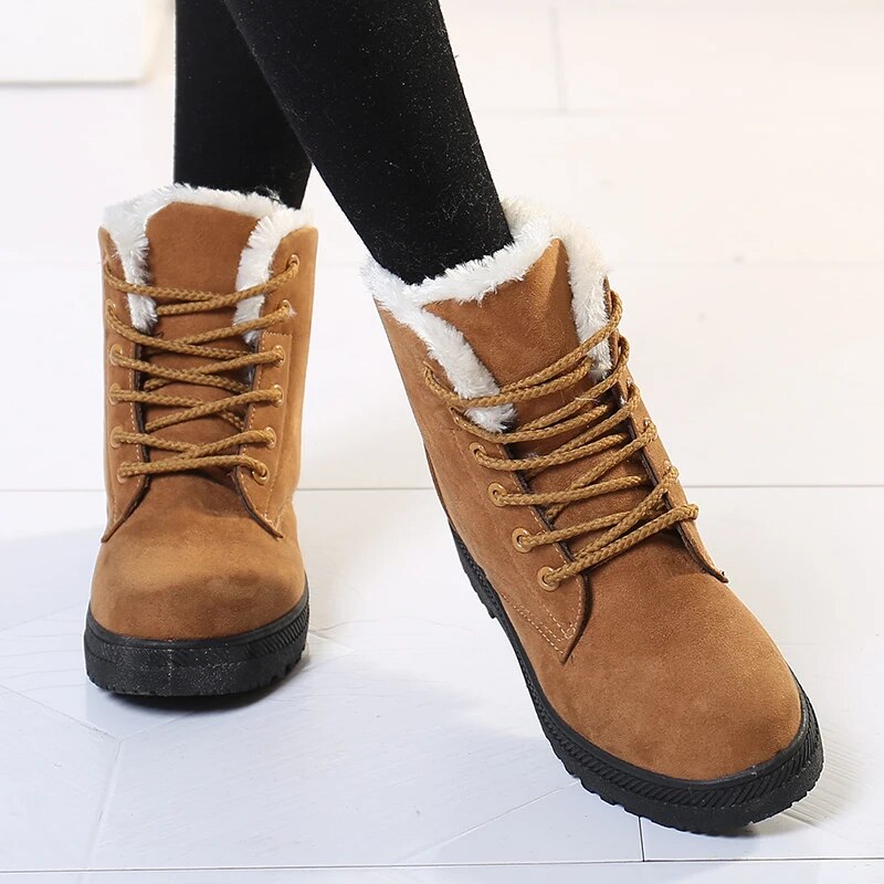Gefütterte Damen Schneestiefel Wander | Winter