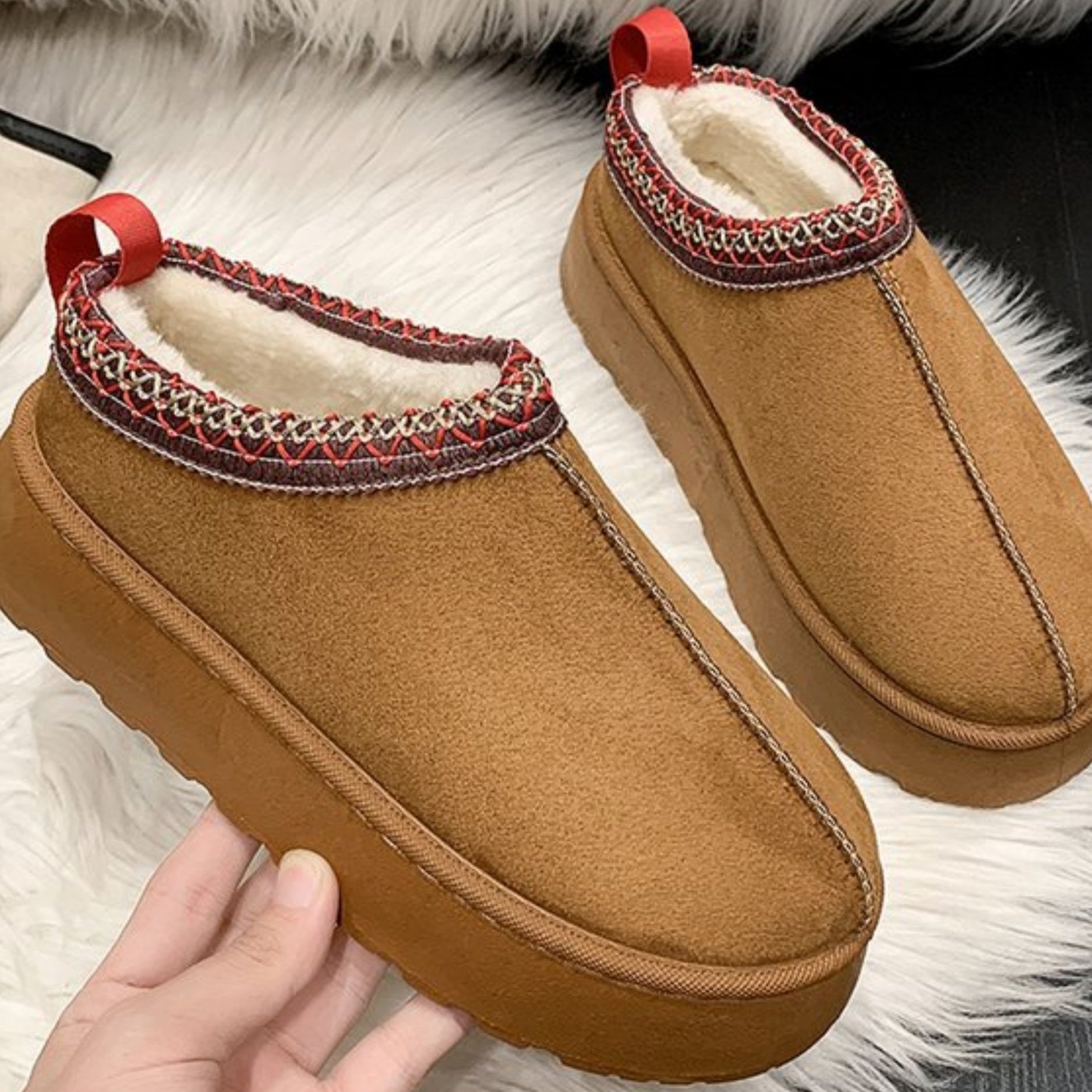 Gefütterte Damen Schneestiefel | Winter