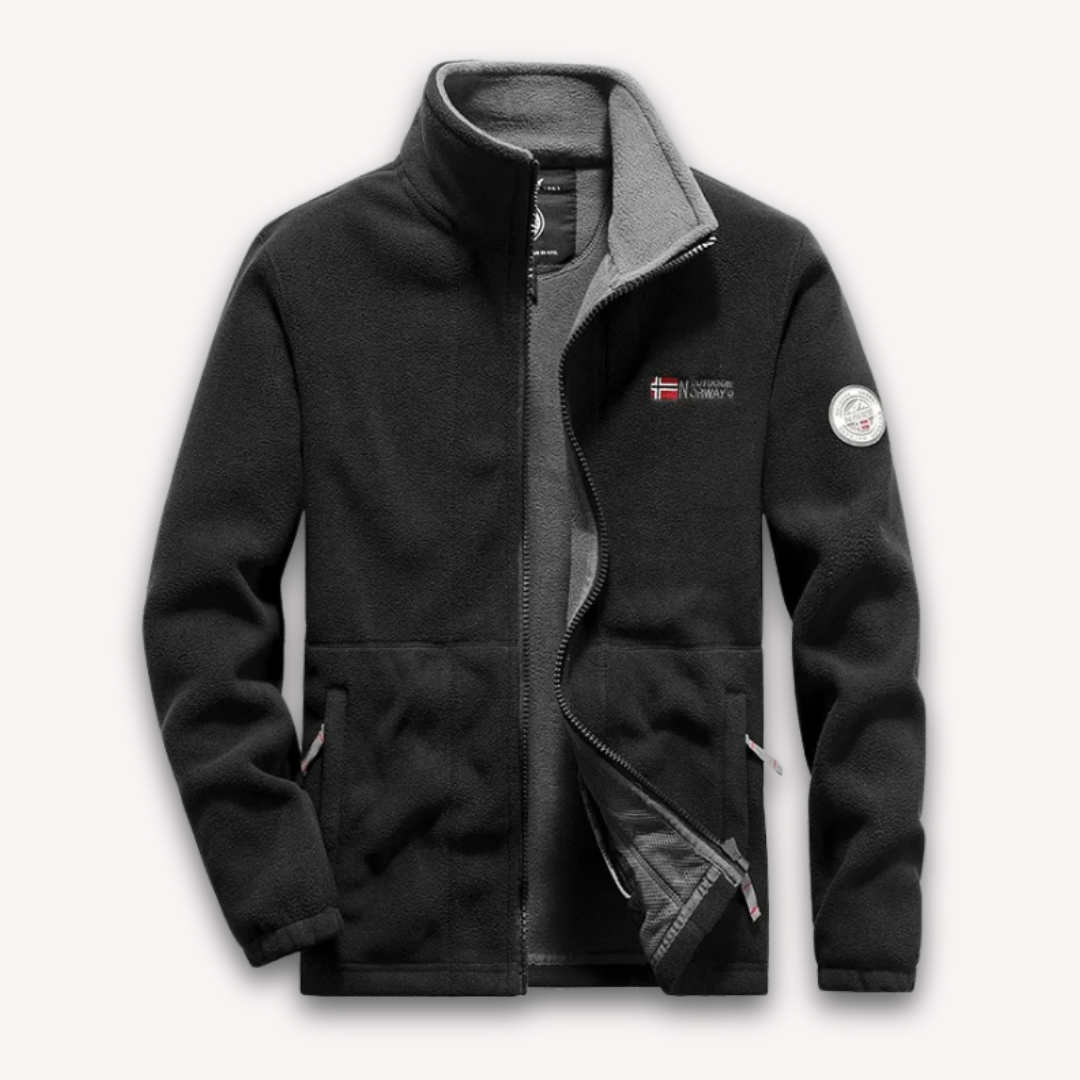 Herren Fleecejacke Warm Mit Reißverschluss | Winter