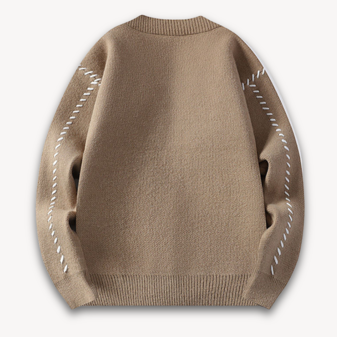 Herren Strickjacke Oversize Mit Knöpfen | Strick
