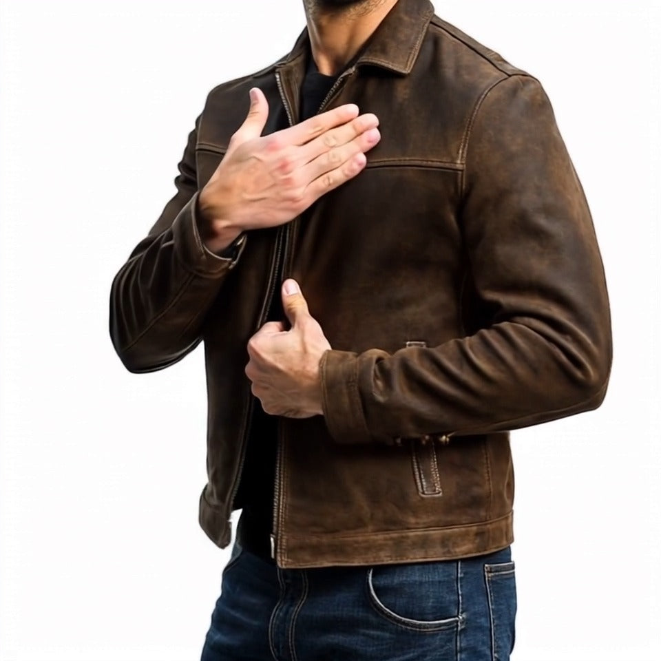 Herren Übergangsjacke Mit Reißverschluss | Leicht