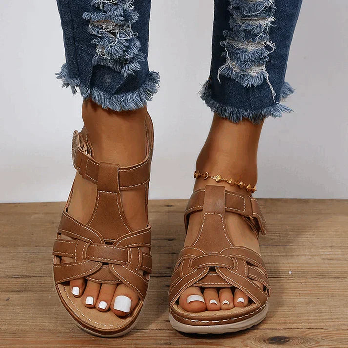 Luna | Damen Komfort Orthopädische Sandalen | Sommer