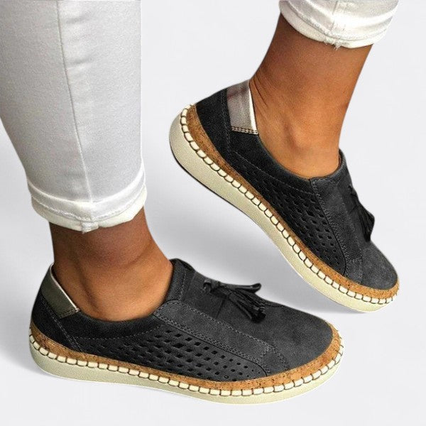 Melina | Damen Atmungsaktive Komfort Schuhe | Slip-On