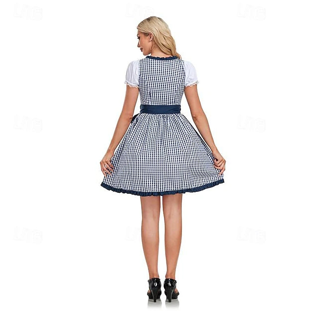 Oktoberfest Damen Dirndl Mit Schürze | Tracht