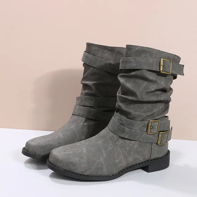 Oktoberfest Damen Dirndl Schuhe Mit Schnallen | Festlich