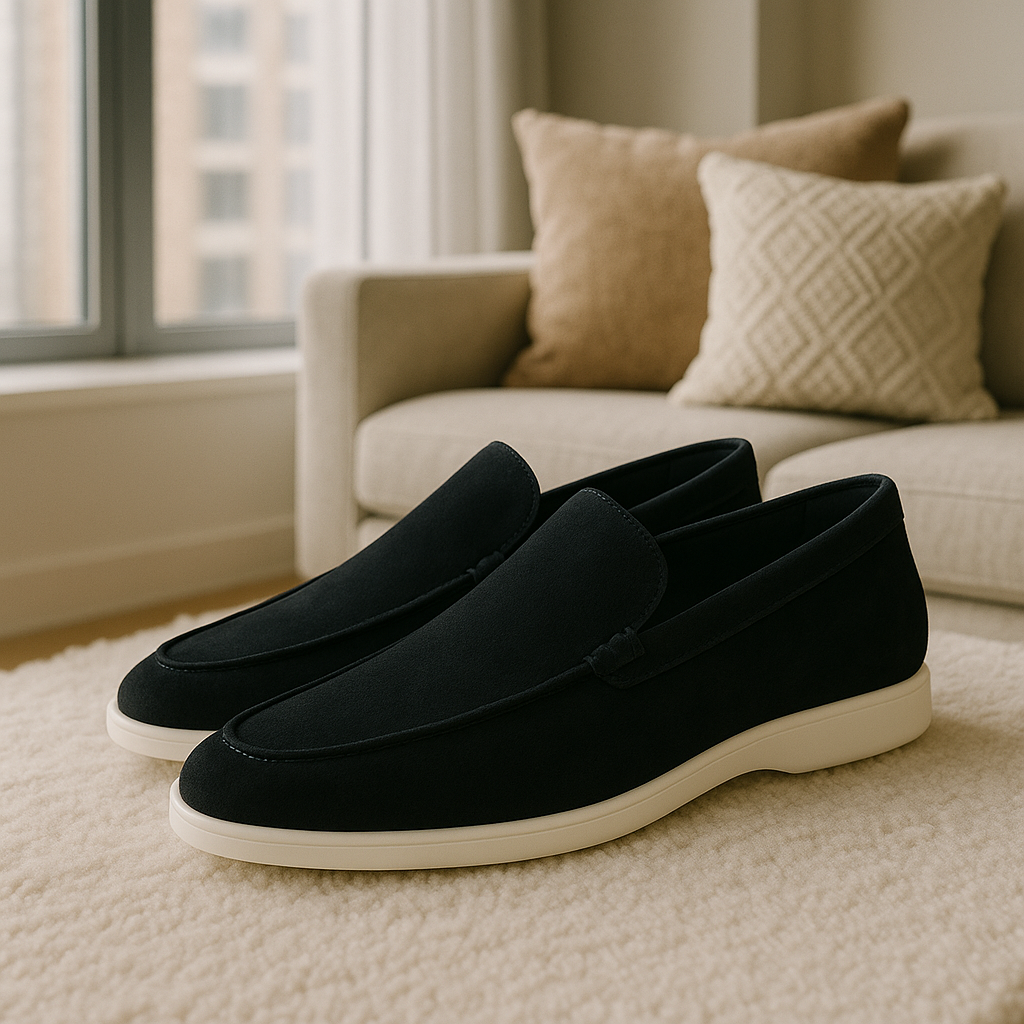 St. Moritz | Herren Klassische Minimalistische Loafer | Slip-On