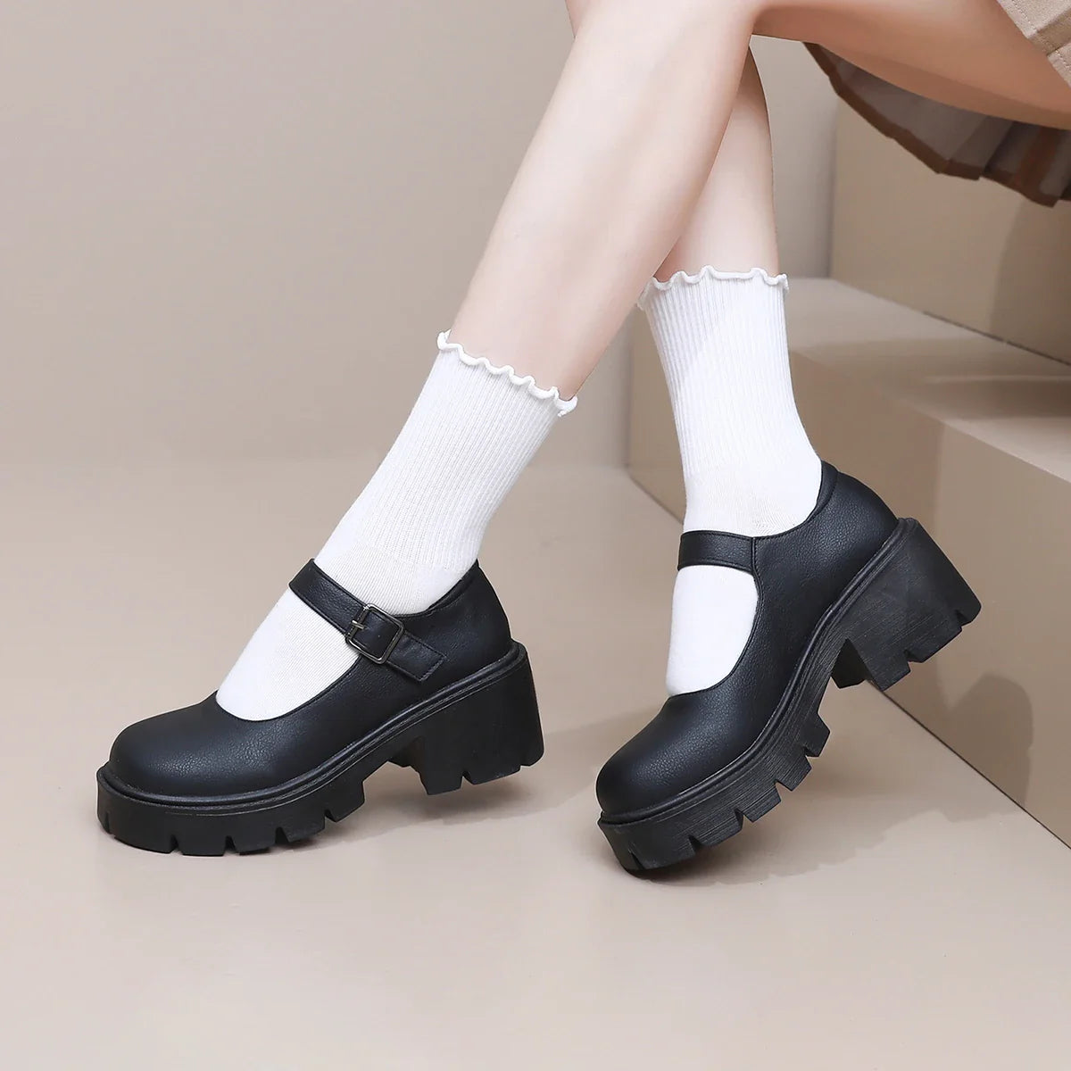 Trachten Damen Dirndl Schuhe Plateau | Oktoberfest