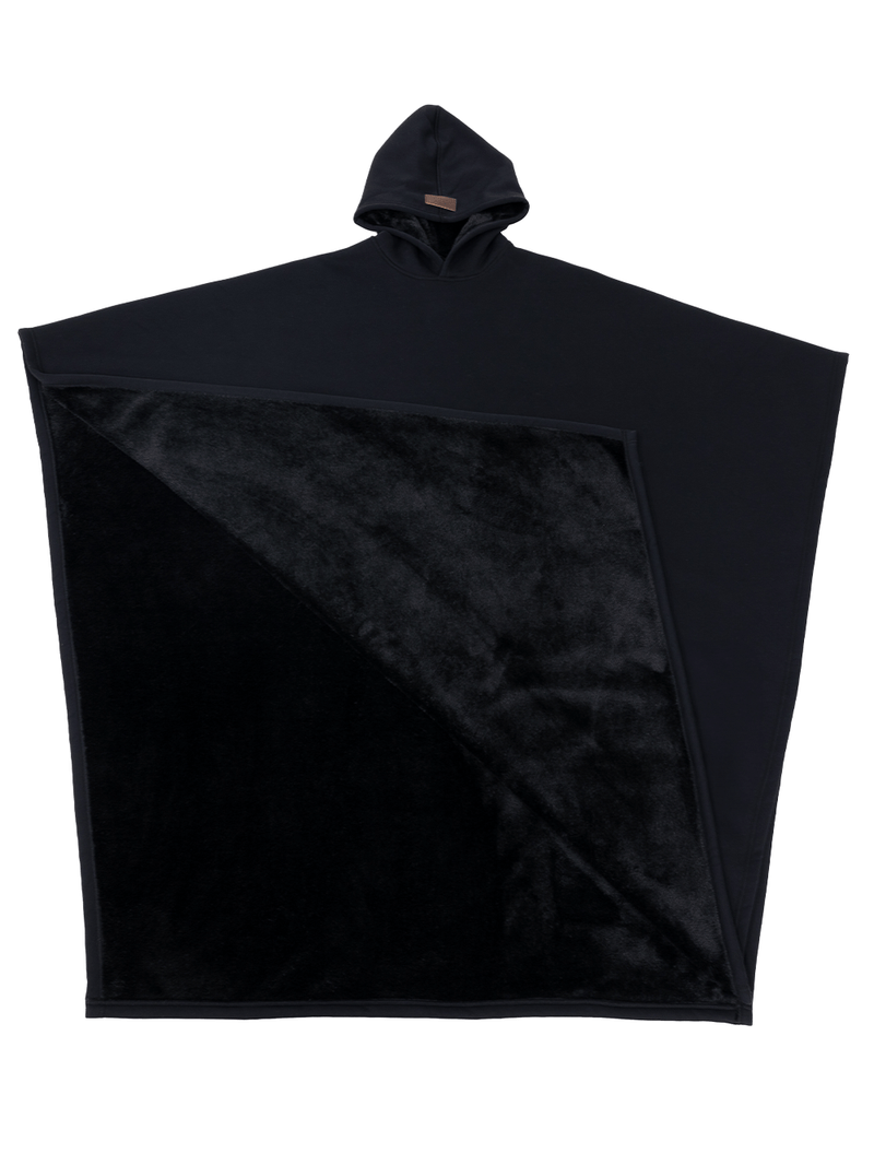Unisex Poncho Mit Kapuze & Fleecefutter | Oversize