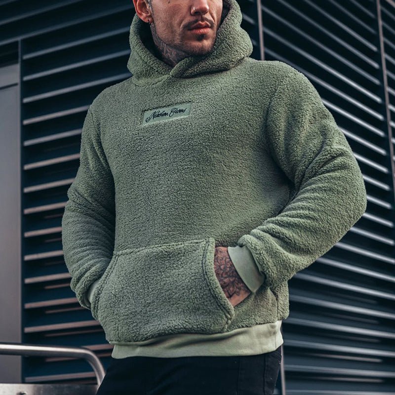 Weicher Herren Fleece-Hoodie Mit Kapuze | Warm